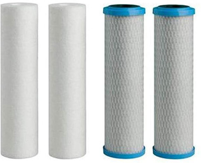 CAPITAL 10 INCH SEDIMENT FILTER 2PCS WITH CTO FILTER 2 PCS Solid Filter Cartridge(0.001, Pack of 4)
CAPITAL 10 INCH SEDIMENT FILTER 2PCS WITH CTO FILTER 2 PCS Solid Filter Cartridge(0.001, Pack of 4)