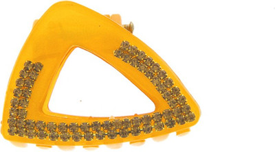 Anuradha Art Jewellery Butterfly Clip Hair Claw(Yellow)