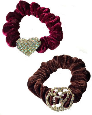 Shreya Collection Combo of 2 Designer Party Wear Crystal Rhinestone Studded Hair Accessories for Women & Girls Elastic Ponytail Holder Hair Rubber Band - 10009.2 Rubber Band(Multicolor)
Shreya Collection Combo of 2 Designer Party Wear Crystal Rhinestone Studded Hair Accessories for Women & Girls Elastic Ponytail Holder Hair Rubber Band - 10009.2 Rubber Band(Multicolor)