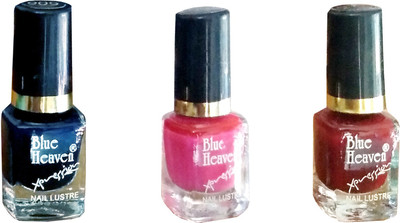 Blue Heaven xpression nail polish set of 3*4.5 ml (909, 918, 963) multi color(Pack of 3)
Blue Heaven xpression nail polish set of 3*4.5 ml (909, 918, 963) multi color(Pack of 3)