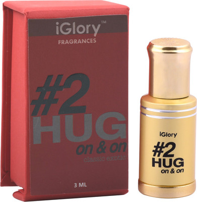 iGlory Roll On Fragrances "Hug" Perfume for Men - 3ml Perfume - 3 ml(For Men)