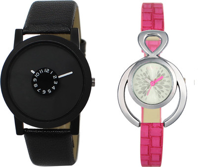 Shocknshop LR25_205 Designer Analog Leather and Chain Strap Couple Watch - For Men & Women
Shocknshop LR25_205 Designer Analog Leather and Chain Strap Couple Watch - For Men & Women