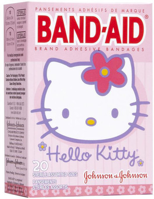 Hello Kitty Bandages 20Pk Adhesive Band Aid(Set of 20)