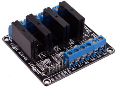 KitsGuru 5V 4 Channel Solid State Relay Module with Resistive Fuse Electronic Components Electronic Hobby Kit
KitsGuru 5V 4 Channel Solid State Relay Module with Resistive Fuse Electronic Components Electronic Hobby Kit