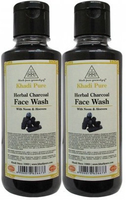 Khadi Pure Charcoal Face Wash(420 ml)