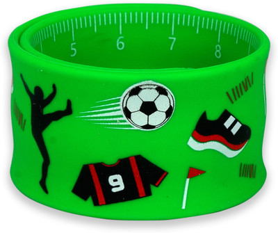 Scoobies Footie Slap Ruler for Kids Ruler(Set of 1, Green)