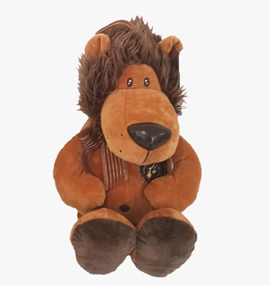 My Baby Excels Brown Lion Plush with Scraf 33 cm - 33 cm(Brown)