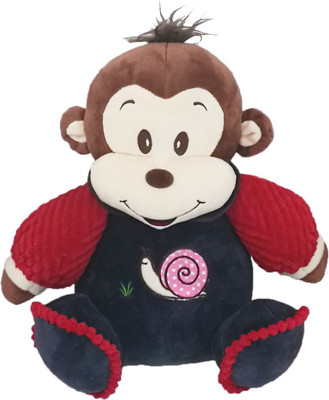 My Baby Excels Monkey Plush with embroidered Sweater Blue 32cm - 32 cm(Blue)
My Baby Excels Monkey Plush with embroidered Sweater Blue 32cm - 32 cm(Blue)
