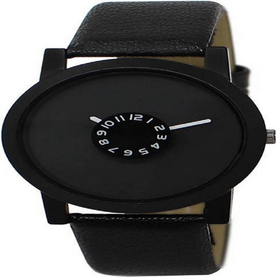 parekh enterprise new full black leather belt watch for men and boys. Hybrid Watch - For Boys
parekh enterprise new full black leather belt watch for men and boys. Hybrid Watch - For Boys