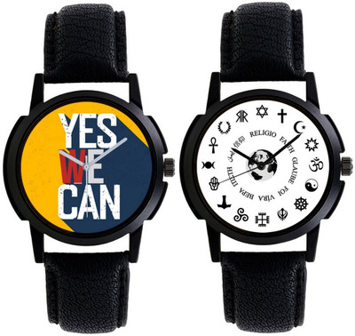 AR Sales Combo Of 2 Stylish Analog Watch For Mens And Boys-104-105 Watch - For Men