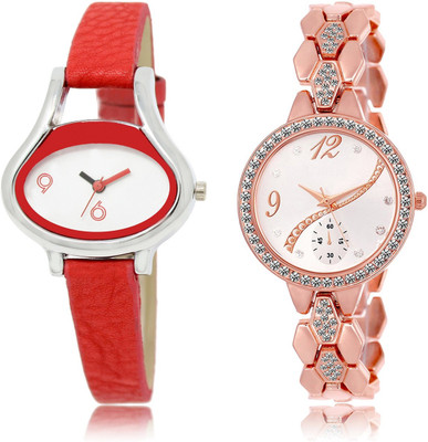 Frolik 206-215 Stylist Design Formal Collection Set Of 2 Red And Rose Gold Color Women Watch - For Girls
Frolik 206-215 Stylist Design Formal Collection Set Of 2 Red And Rose Gold Color Women Watch - For Girls