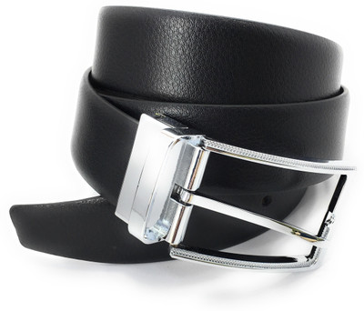 FICUSTER Men Casual Brown Genuine Leather Reversible Belt