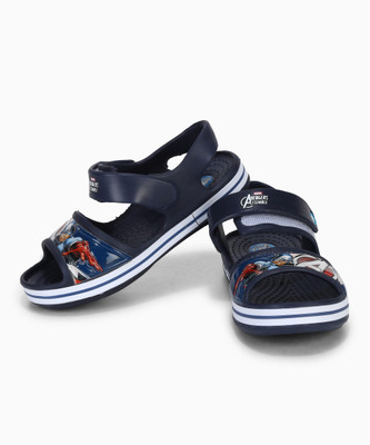Avengers Boys Velcro Sports Sandals(Blue