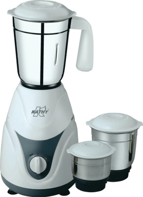 Kathy 155 Choice Mixer Grinder 500 W Mixer Grinder(White, 2 Jars)