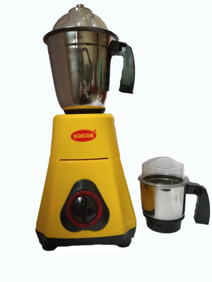 Nandani Proton 550-Watt Mixer Grinder With 3 Jars (Yellow) 230 W Mixer Grinder(Yellow, 3 Jars)
Nandani Proton 550-Watt Mixer Grinder With 3 Jars (Yellow) 230 W Mixer Grinder(Yellow, 3 Jars)