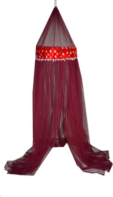 Creative Textiles Nylon Kids Hanging Net Mosquito Net(Red)
