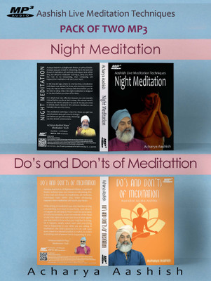 Night Meditation & Do's and Don'ts of Meditation (MP3) MP3 Limited Edition(English - Acharya Aashish)
Night Meditation & Do's and Don'ts of Meditation (MP3) MP3 Limited Edition(English - Acharya Aashish)