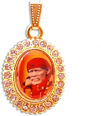 Devoik Handmade Gold Plated Sai Baba Ji Locket Stone Studded God Pendant Gold-plated Cubic Zirconia Alloy Pendant
Devoik Handmade Gold Plated Sai Baba Ji Locket Stone Studded God Pendant Gold-plated Cubic Zirconia Alloy Pendant