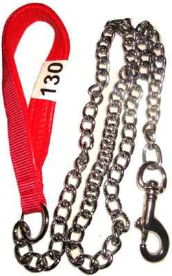 Happy Tail Long collar leash | collars tag | Handle Chain 10 Number 14 cm Dog Chain Leash(Red, Silver)
Happy Tail Long collar leash | collars tag | Handle Chain 10 Number 14 cm Dog Chain Leash(Red, Silver)