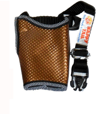 Happy Tail Muzzles Breathable Safety Mask For Barking And Biting | Leather Muzzle Medium Other Dog Muzzle(Brown)
Happy Tail Muzzles Breathable Safety Mask For Barking And Biting | Leather Muzzle Medium Other Dog Muzzle(Brown)