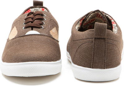 Zixer Fancy Casual Shoes Canvas Shoes For Men(Brown, Peanut brown