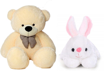 V Teddy 3 feet Long Cute teddy bear White Cute Soft Rabbit Toy - 90.09999899 cm(Beige, White)
V Teddy 3 feet Long Cute teddy bear White Cute Soft Rabbit Toy - 90.09999899 cm(Beige, White)