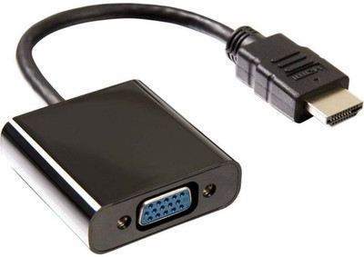 Garg Traders TV-out Cable Hdmi To Vga Converter Adapter Cable - The Simplest Converter(Black, For Laptop)
Garg Traders TV-out Cable Hdmi To Vga Converter Adapter Cable - The Simplest Converter(Black, For Laptop)