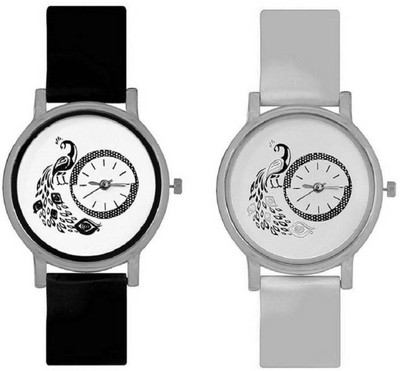FabSale Best New Designer MultiColor PU Strap Stylish Attractive Round White Dial (Pack Of 2) Latest Analog Wrist Watch - For Women
FabSale Best New Designer MultiColor PU Strap Stylish Attractive Round White Dial (Pack Of 2) Latest Analog Wrist Watch - For Women
