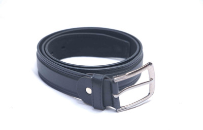 formula Men Formal Black Genuine Leather Belt
