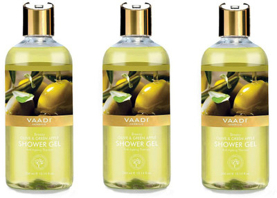 Vaadi Herbals Breezy Olive & Green Apple Shower Gel (300 ml x 3)(300 ml, Pack of 3)
Vaadi Herbals Breezy Olive & Green Apple Shower Gel (300 ml x 3)(300 ml, Pack of 3)