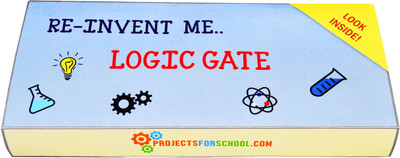 ProjectsforSchool Logic gate - DIY Kits for Science Project Educational Electronic Hobby Kit 
ProjectsforSchool Logic gate - DIY Kits for Science Project Educational Electronic Hobby Kit