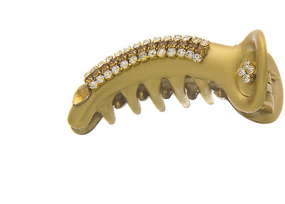 Anuradha Art Jewellery BN-959 Hair Clip(Gold)