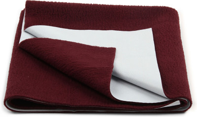 Miss & Chief Bed Protector Sheet- Waterproof & Reusable(Maroon