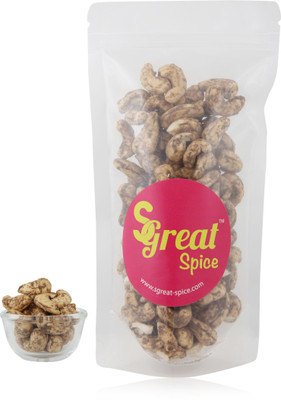 Sgreat Spice Black Pepper Cashews(100 g, Pouch)