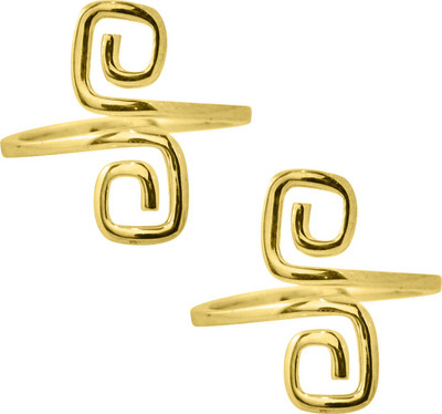 SilverDew Jewellery Plain Metal Toe Rings For Girls Beautiful Design Adjustable Sterling Silver Rhodium Plated Toe Ring, Yellow
SilverDew Jewellery Plain Metal Toe Rings For Girls Beautiful Design Adjustable Sterling Silver Rhodium Plated Toe Ring, Yellow
