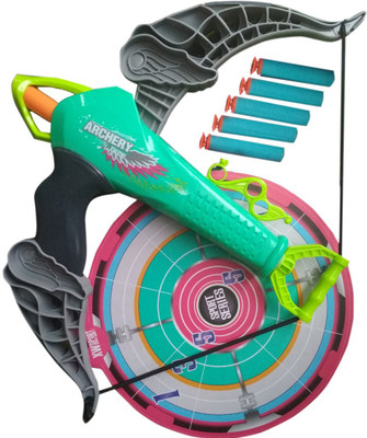 HALO NATION Mini Bow Shooter - High Capacity Foam Dart Firing Bow (Green) (Multicolor)
HALO NATION Mini Bow Shooter - High Capacity Foam Dart Firing Bow (Green) (Multicolor)