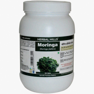 Herbal Hills Moringa - Value Pack 700 Tablets(500 g)