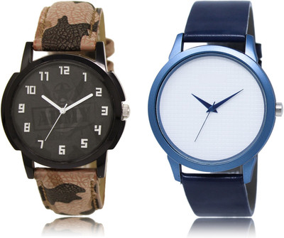 Drealex Analogue Leather Strap Wrist Watch - For Men