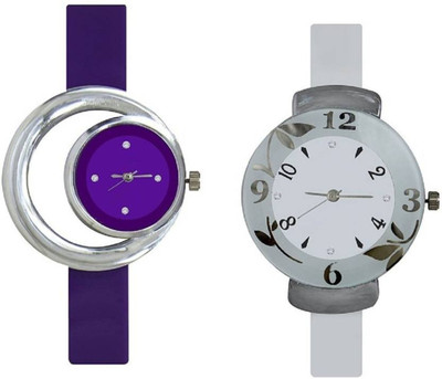 FabSale Best New Designer MultiColor PU Strap Stylish Attractive Round MultiColor Dial (Pack Of 2) Latest Analog Wrist Watch - For Women
FabSale Best New Designer MultiColor PU Strap Stylish Attractive Round MultiColor Dial (Pack Of 2) Latest Analog Wrist Watch - For Women