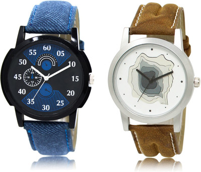Drealex Analogue Leather Strap Wrist Watch - For Boys