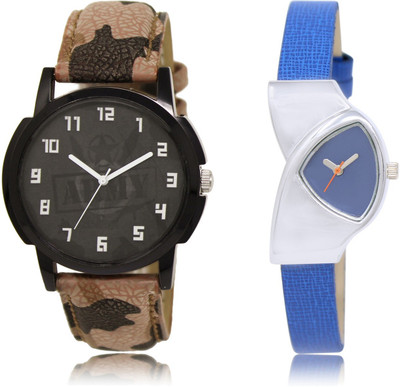 Drealex Analogue Leather Strap Wrist Watch - For Men & Women