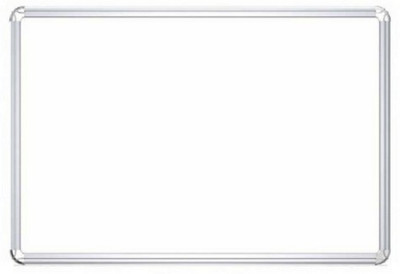 justo 2x2 feet Non megnatic white board Alloy Aluminium Frame and Paper Honeycomb Core White board(60 cm x 60 cm)