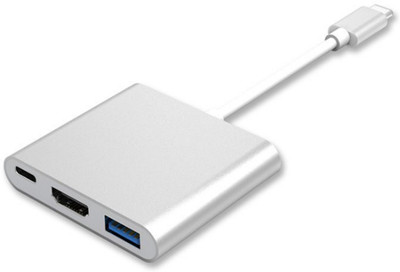Taslar 3 ports HDMI Adapter(Compatible with MOBILE, TABLET, TV, LAPTOP, Silver)
Taslar 3 ports HDMI Adapter(Compatible with MOBILE, TABLET, TV, LAPTOP, Silver)