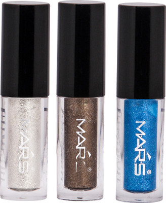 Mars Glitter Smudge Proof eyeliner Pack of 3 7.5 g(Multi Shade)
Mars Glitter Smudge Proof eyeliner Pack of 3 7.5 g(Multi Shade)