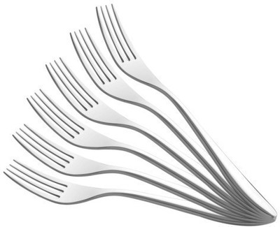 Shapes Oslo 304 grade , 18/10 & cup rolled Stainless Steel Serving Fork Set(Pack of 6)
Shapes Oslo 304 grade , 18/10 & cup rolled Stainless Steel Serving Fork Set(Pack of 6)