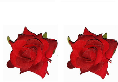 GULZAR Red Fabric Rose Flower Hair Clip For Women Hair Clip (Red), Pack of 2 Hair Clip(Red)
GULZAR Red Fabric Rose Flower Hair Clip For Women Hair Clip (Red), Pack of 2 Hair Clip(Red)