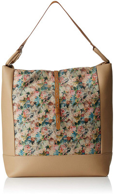 Kanvas Katha Hobo(Beige)