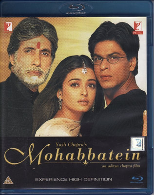 Mohabbatein Blu-ray region free with english(Blu-ray Hindi)
