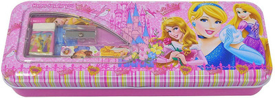 Online World New Multicolour Cartoon Printed Metal Pencil Box with Accessoriess for Kids Princes Art Metal Pencil Box(Set of 1, Multicolor)
Online World New Multicolour Cartoon Printed Metal Pencil Box with Accessoriess for Kids Princes Art Metal Pencil Box(Set of 1, Multicolor)