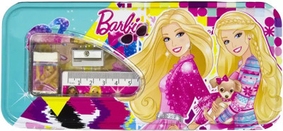 Online World New Multicolor Cartoon Printed Metal Pencil Box for Kids Barbie Art Metal Pencil Box(Set of 1, Multicolor)
Online World New Multicolor Cartoon Printed Metal Pencil Box for Kids Barbie Art Metal Pencil Box(Set of 1, Multicolor)